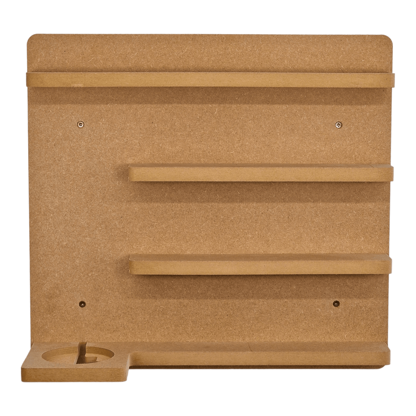 Large rectangular shaped display shelf for Toniebox, featuring one large MDF shelf for Tonie figure and box storage.