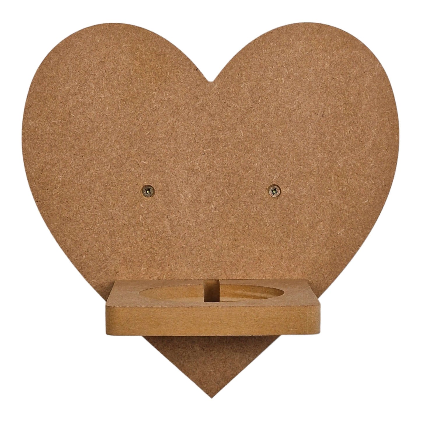 Heart shaped display shelf for Toniebox, featuring one large MDF bracket for Tonie box storage.