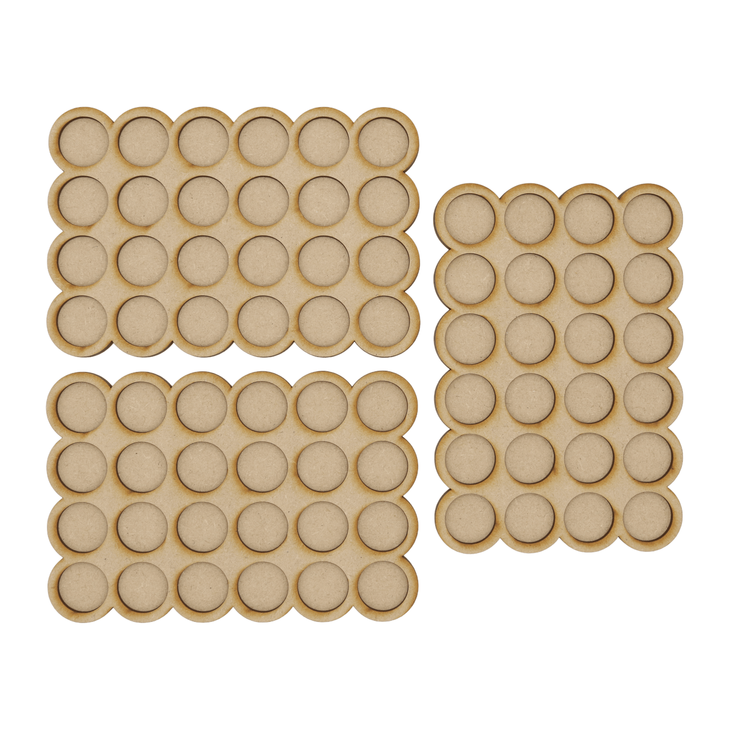 6x4 - 25mm Round Edged Movement Tray