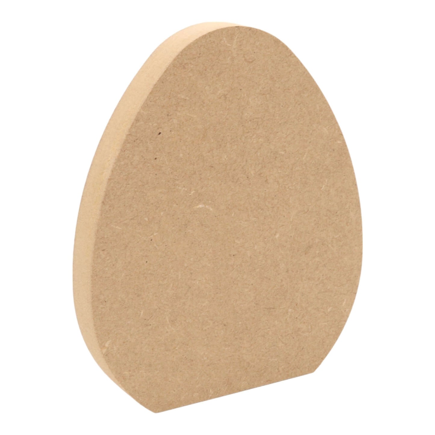 CNC routed freestanding easter egg shapes made from MDF, quality craft shapes for DIY projects.