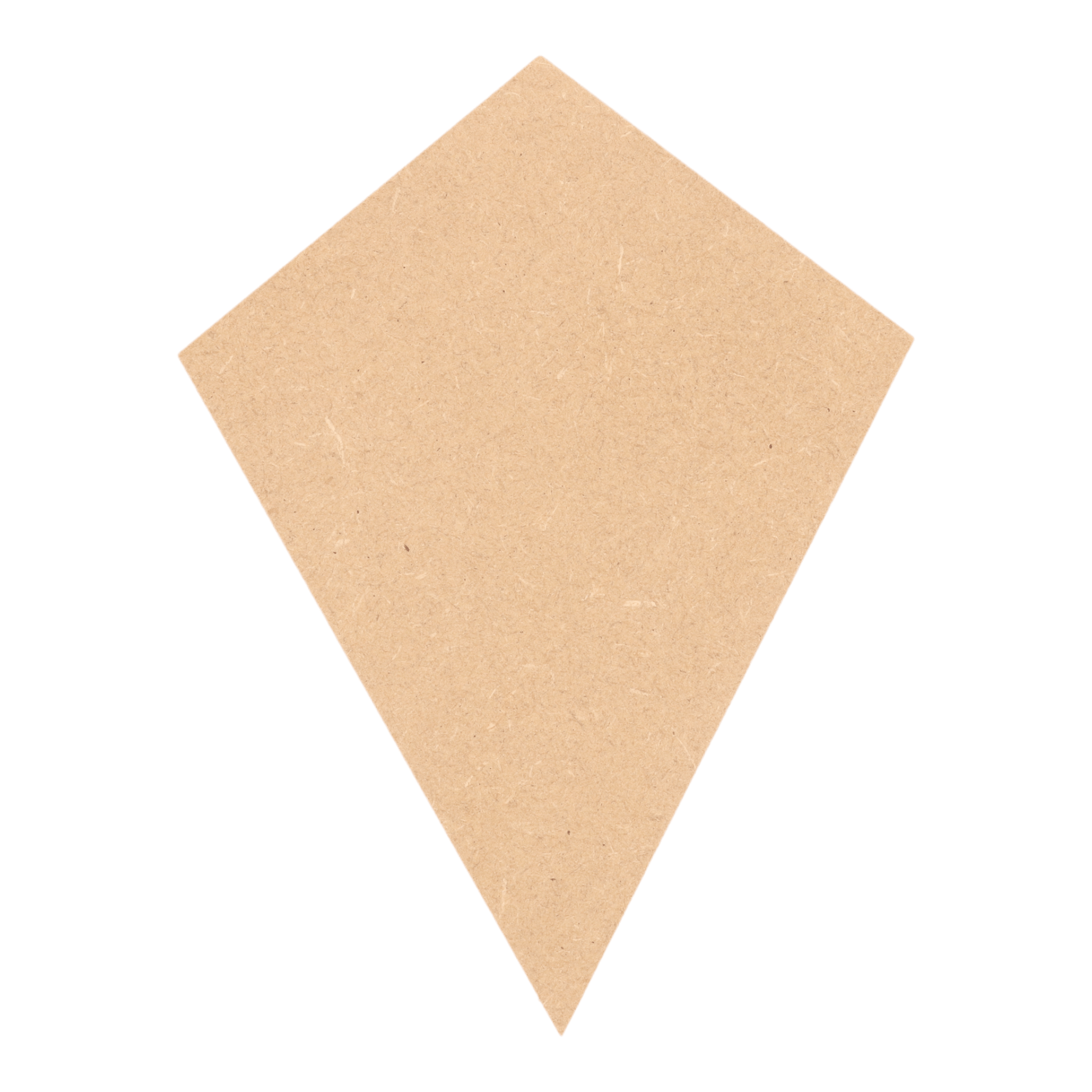 CNC routed kite shapes made from MDF, quality craft shapes for DIY projects.