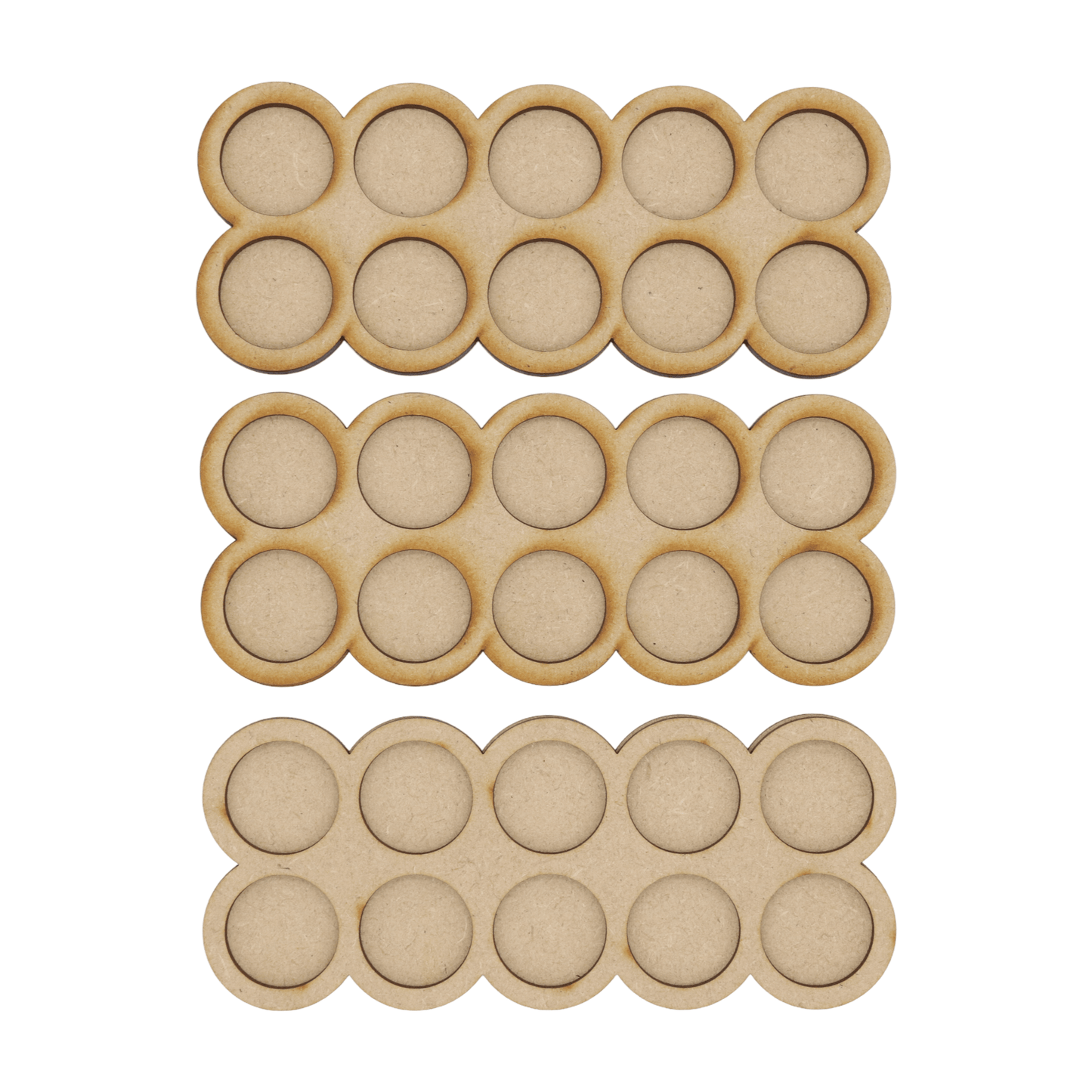 5x2 - 25mm Round Edged Movement Tray