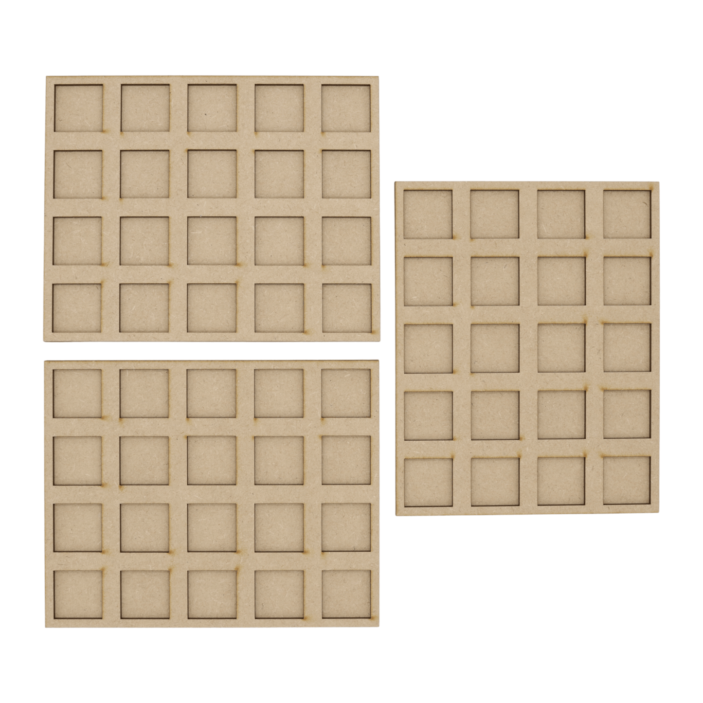 5x4 - 25mm Square Movement Tray