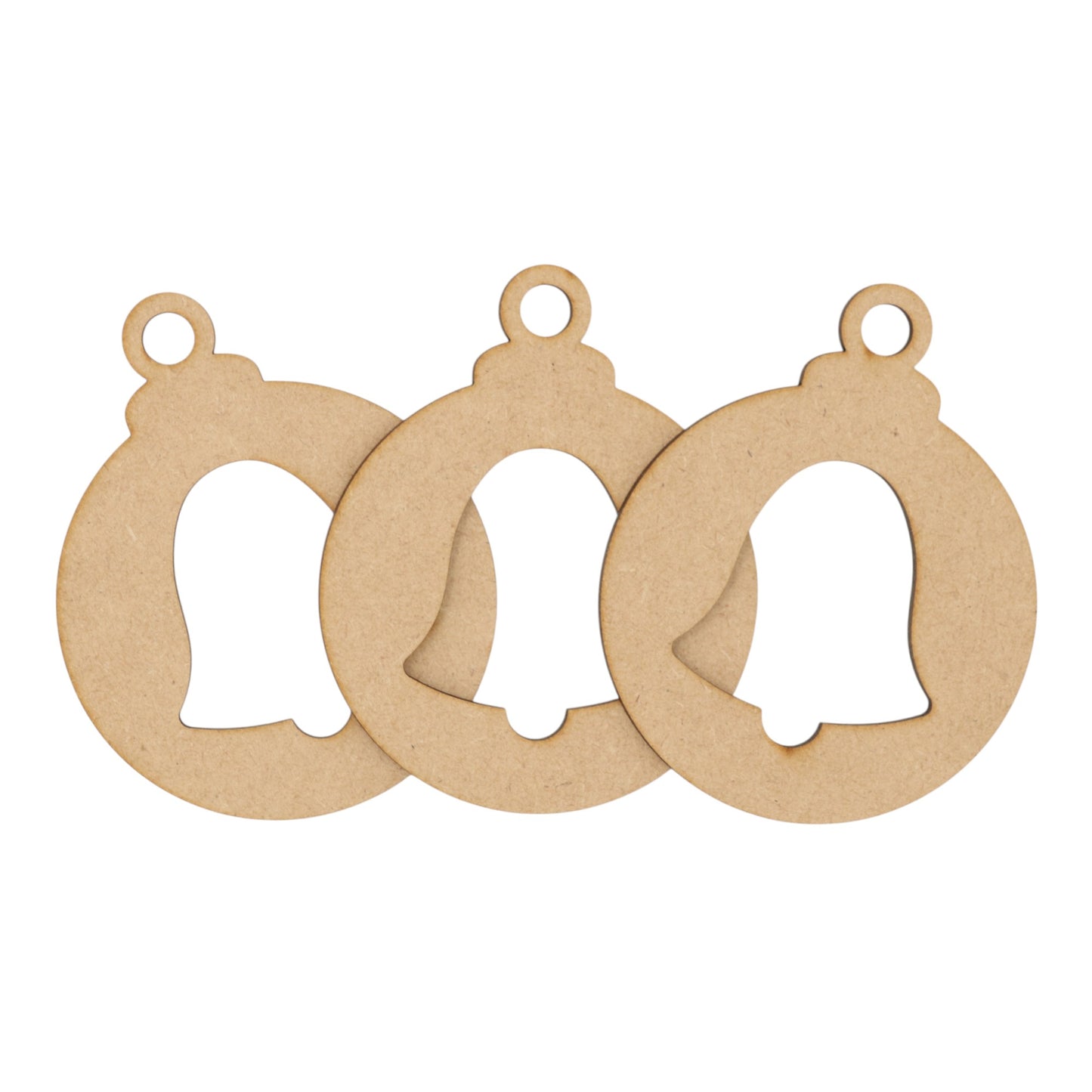 Wooden MDF Christmas Bauble Style 12