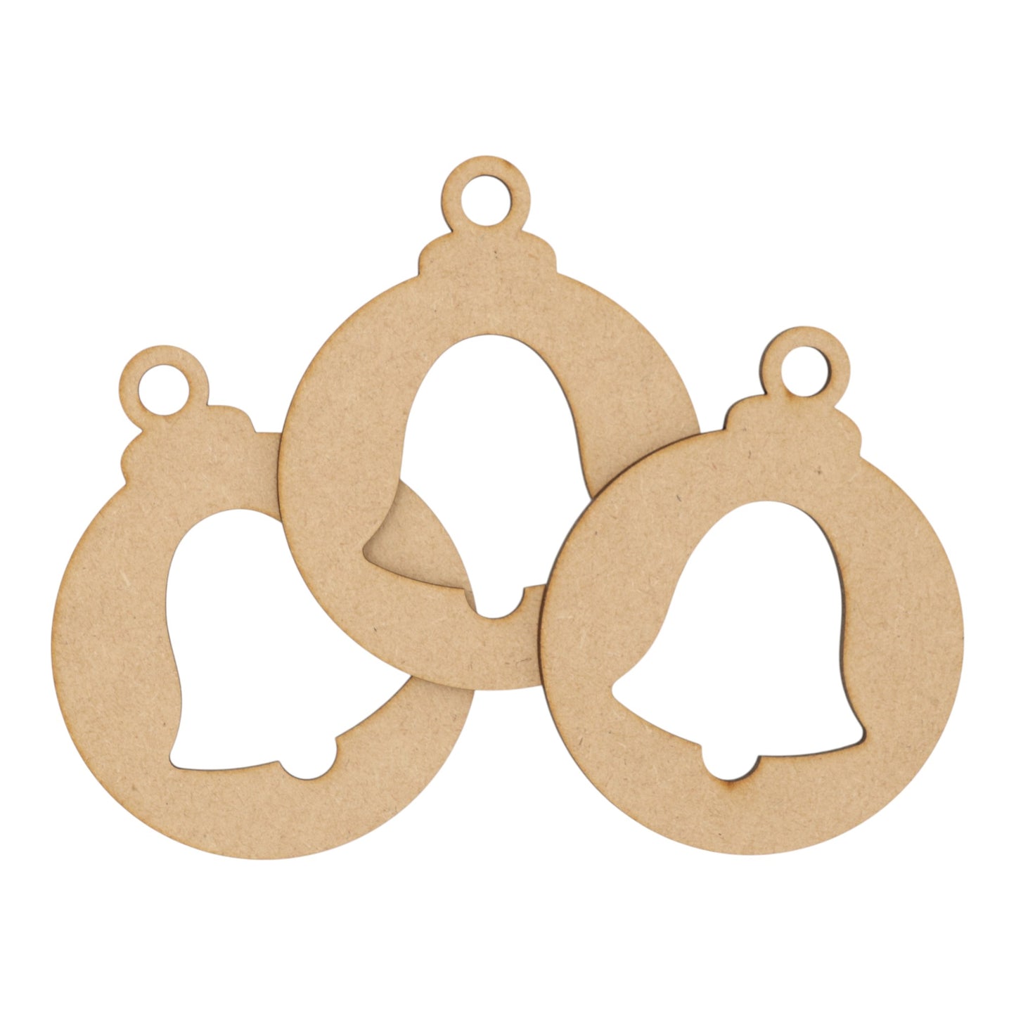 Wooden MDF Christmas Bauble Style 12