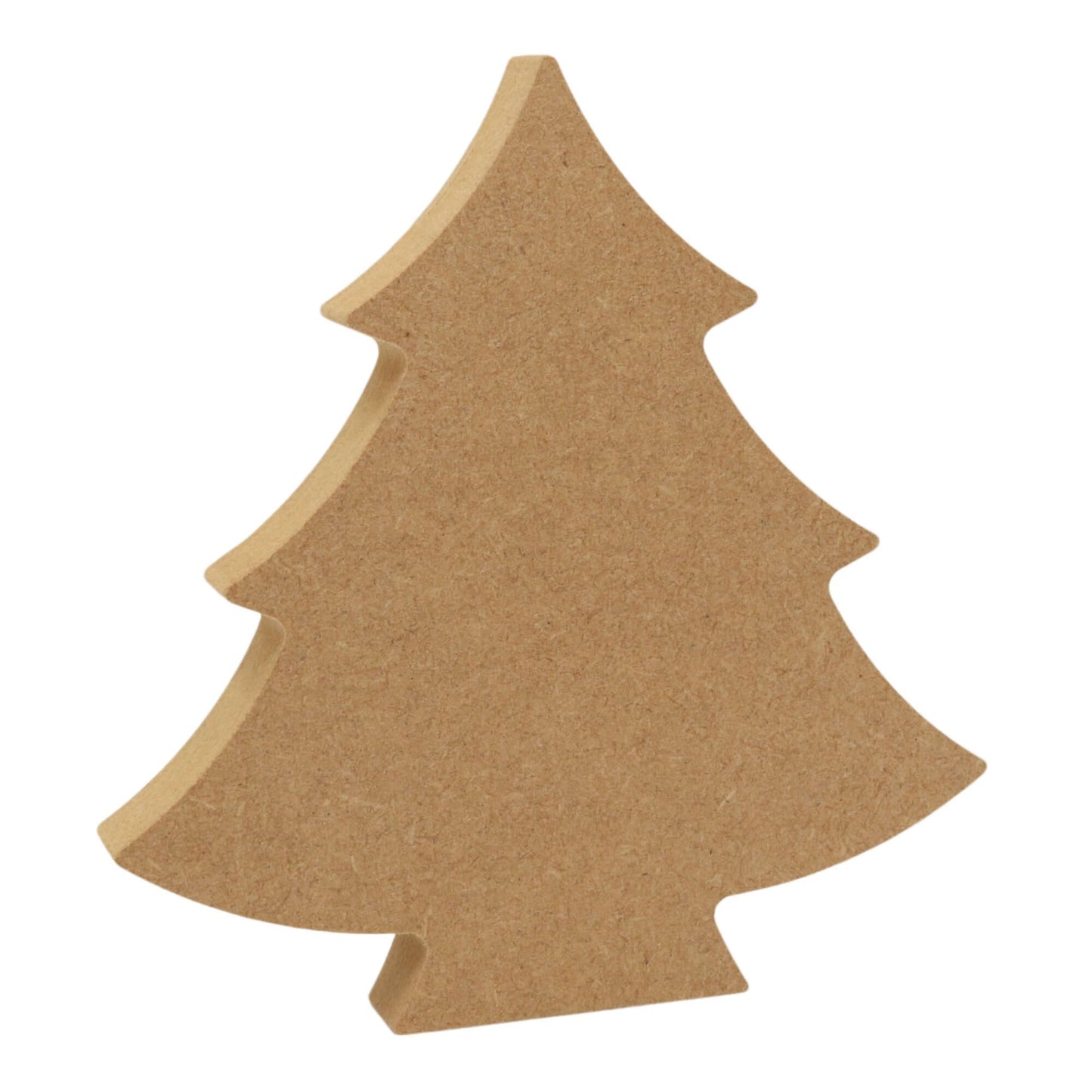 CNC routed freestanding Christmas tree s1 shapes made from MDF, quality craft shapes for DIY projects.