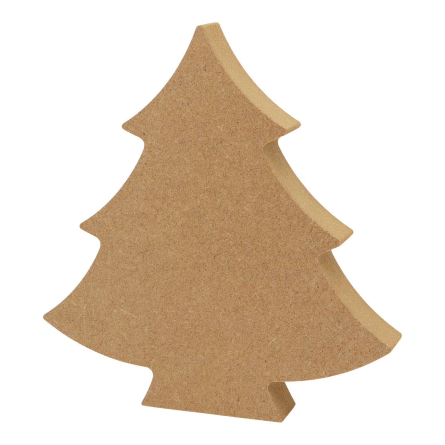 CNC routed freestanding Christmas tree s1 shapes made from MDF, quality craft shapes for DIY projects.