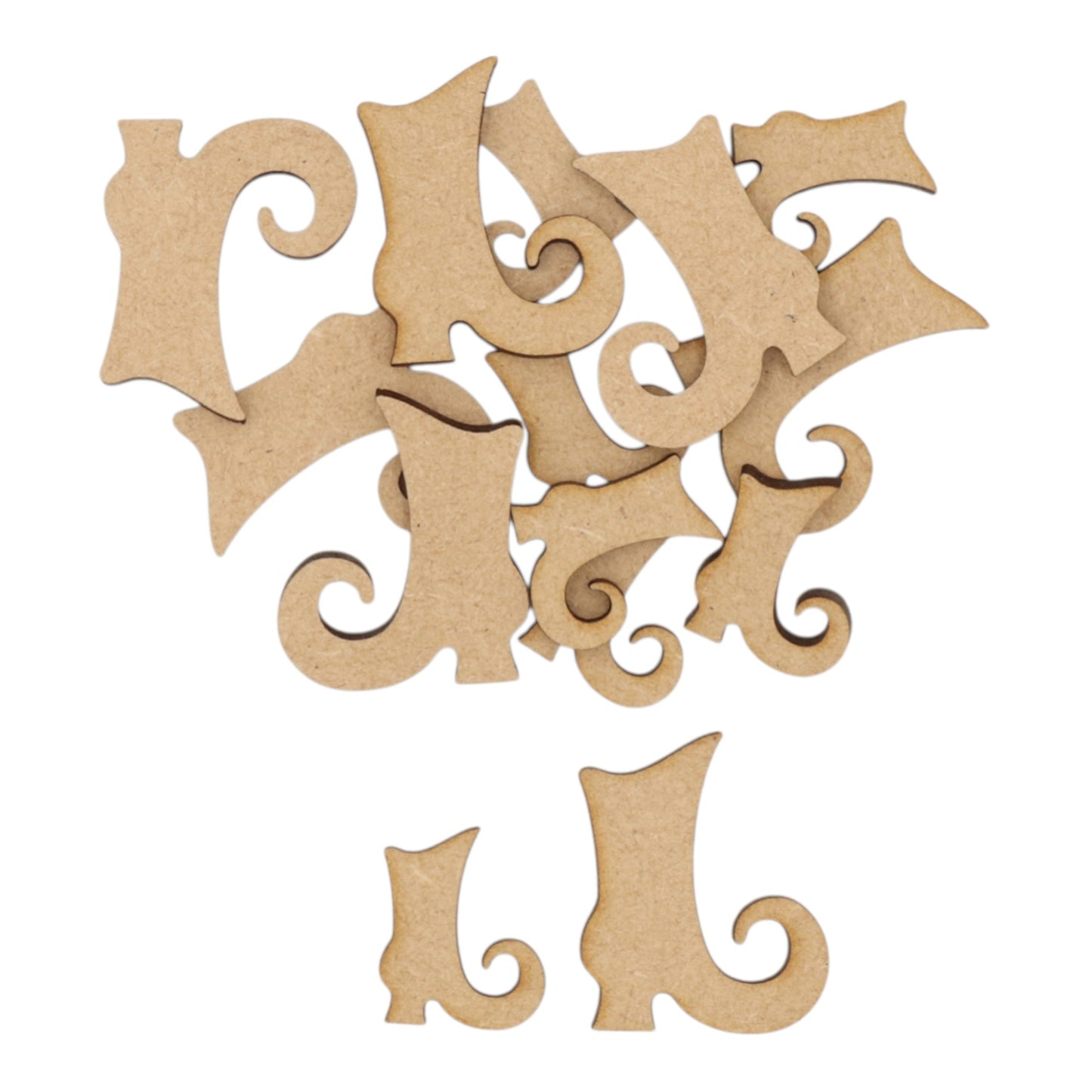 MDF Witches Boot Shape (Style 1)