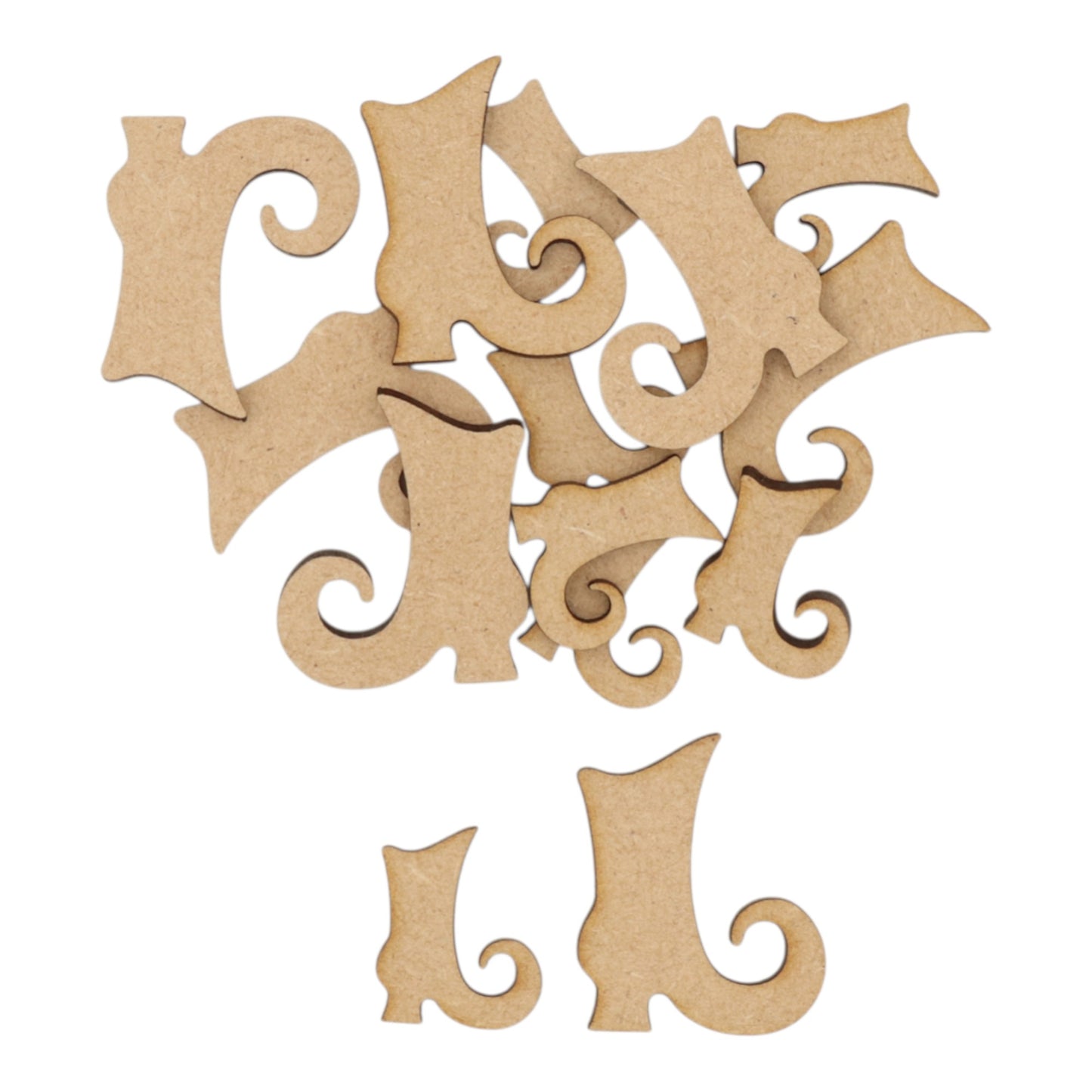 MDF Witches Boot Shape (Style 1)