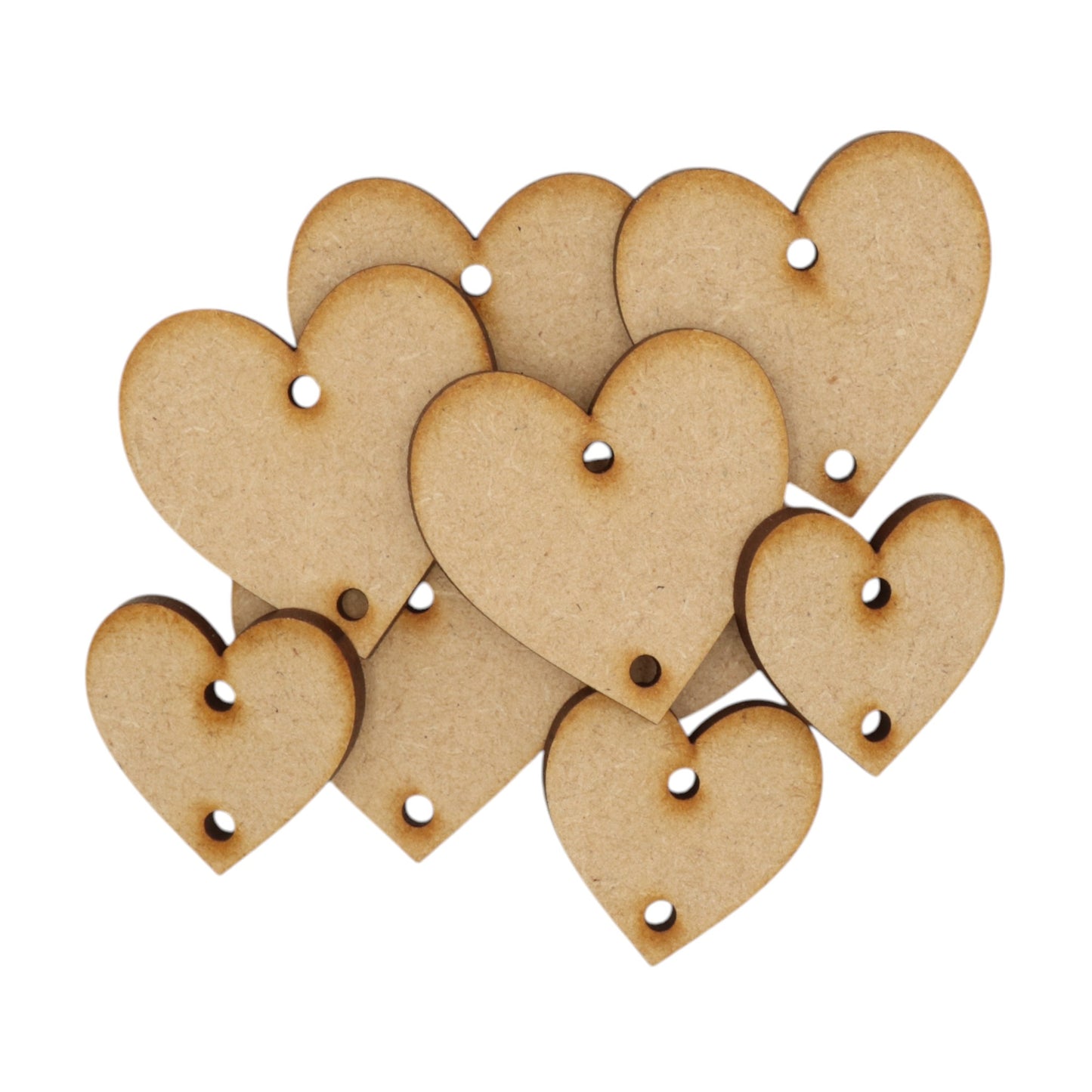 MDF Heart with Hole S4