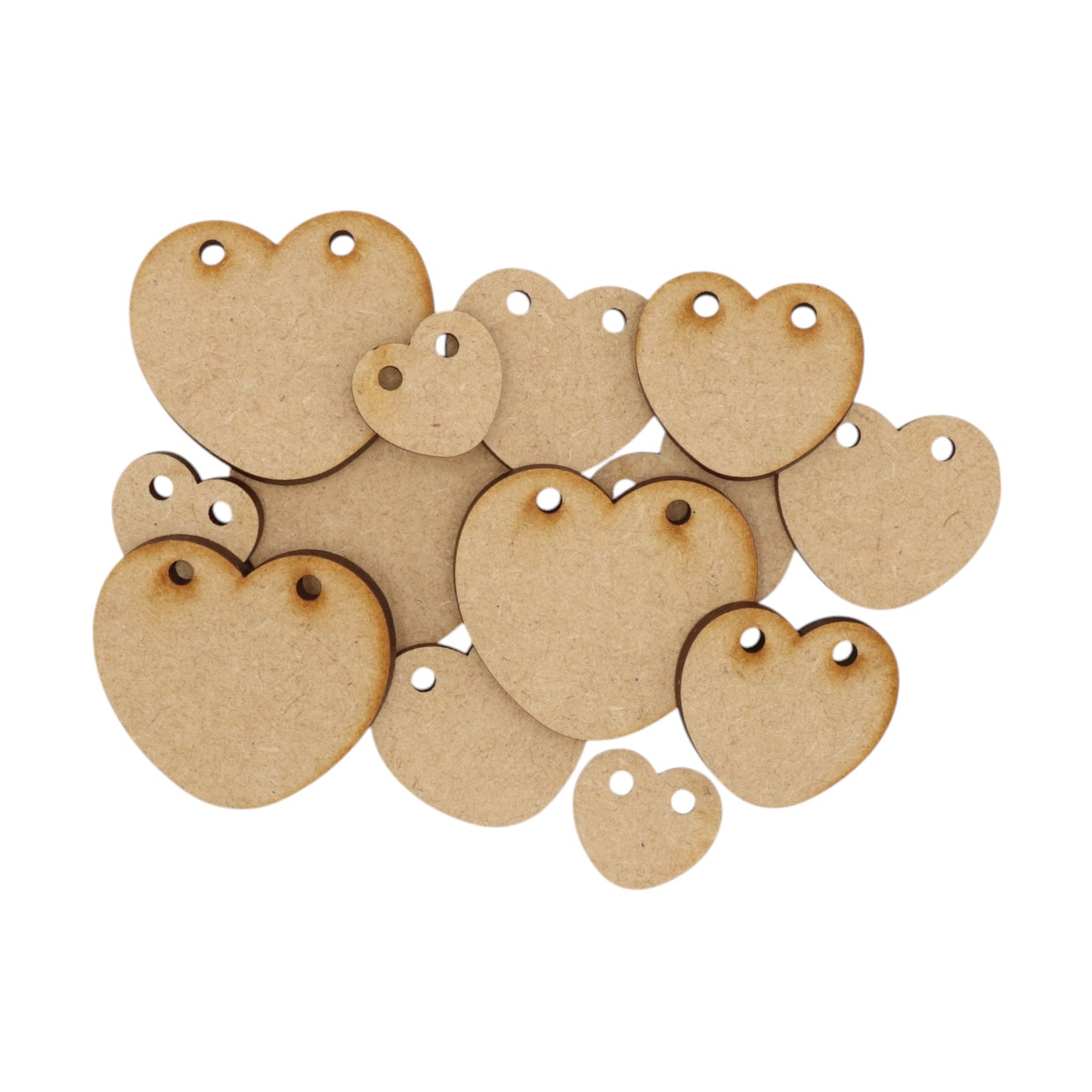 MDF Heart with Hole S7