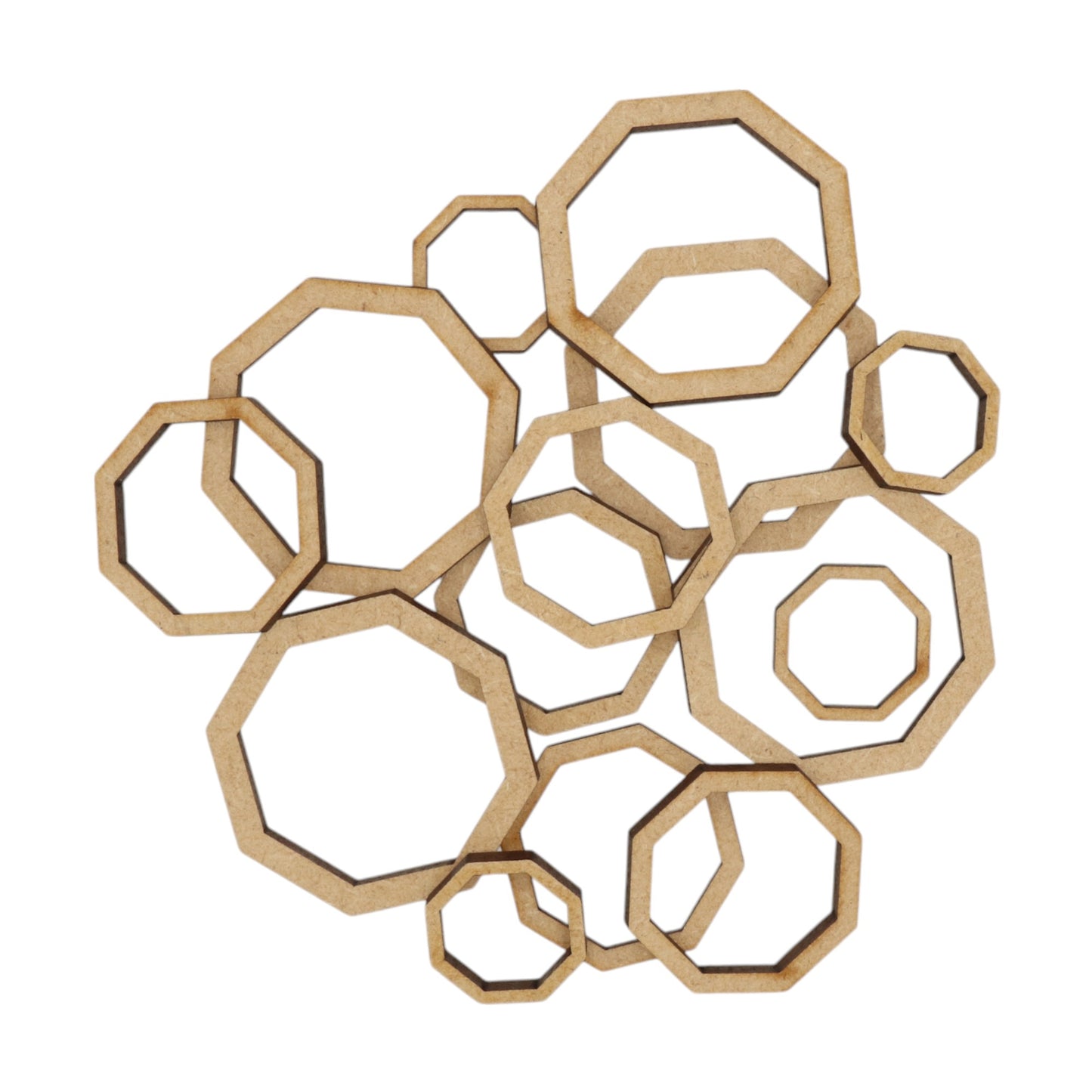 MDF Hollow Octagon