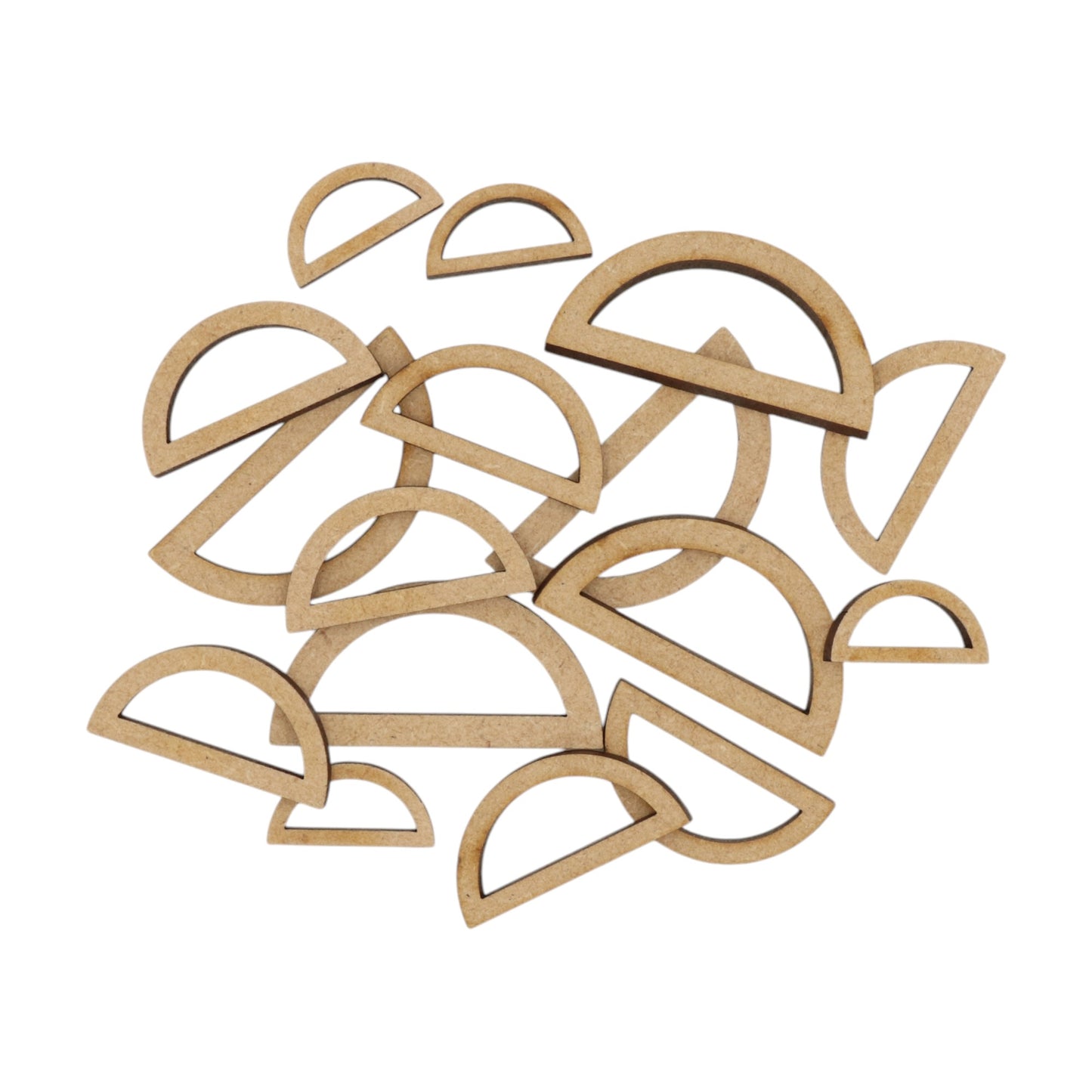 MDF Hollow Semi Circle