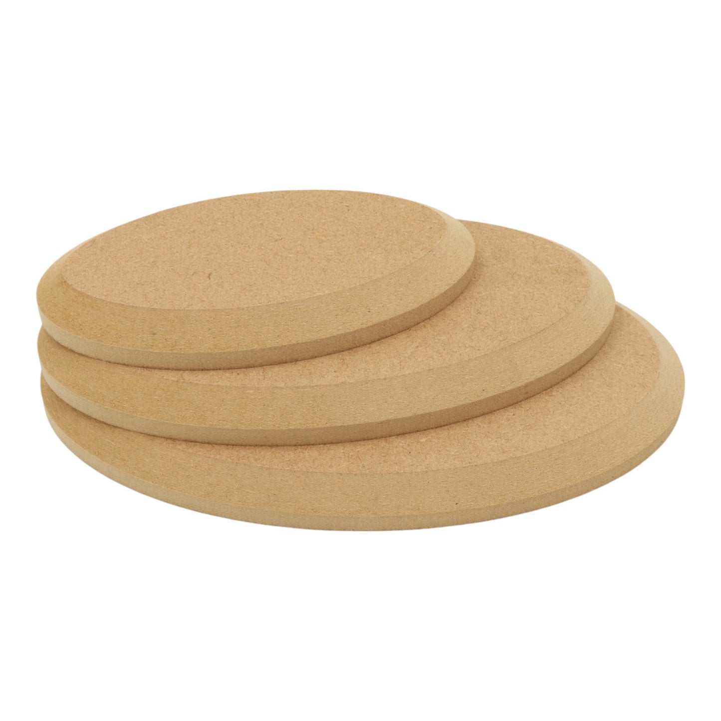 MDF Oval Plaque Shape - Chamfer Edge