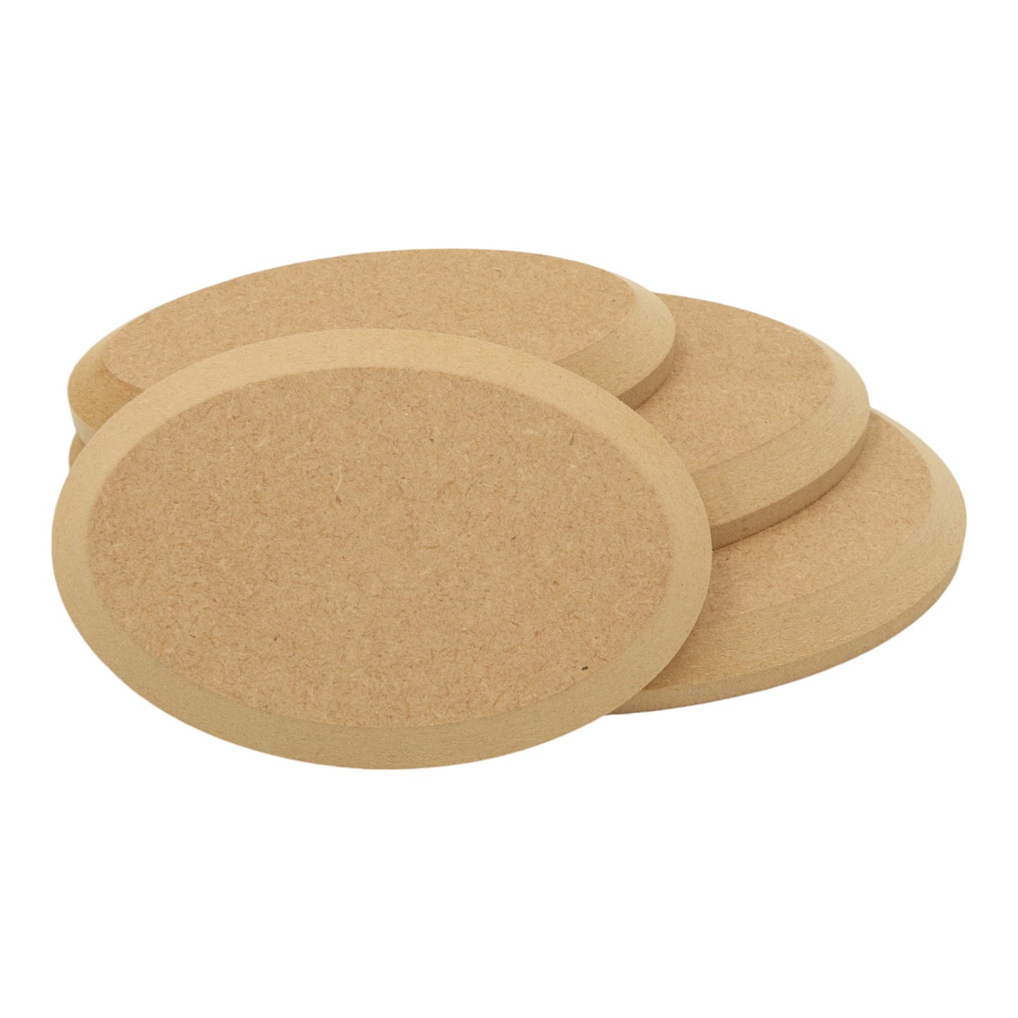 MDF Oval Plaque Shape - Chamfer Edge