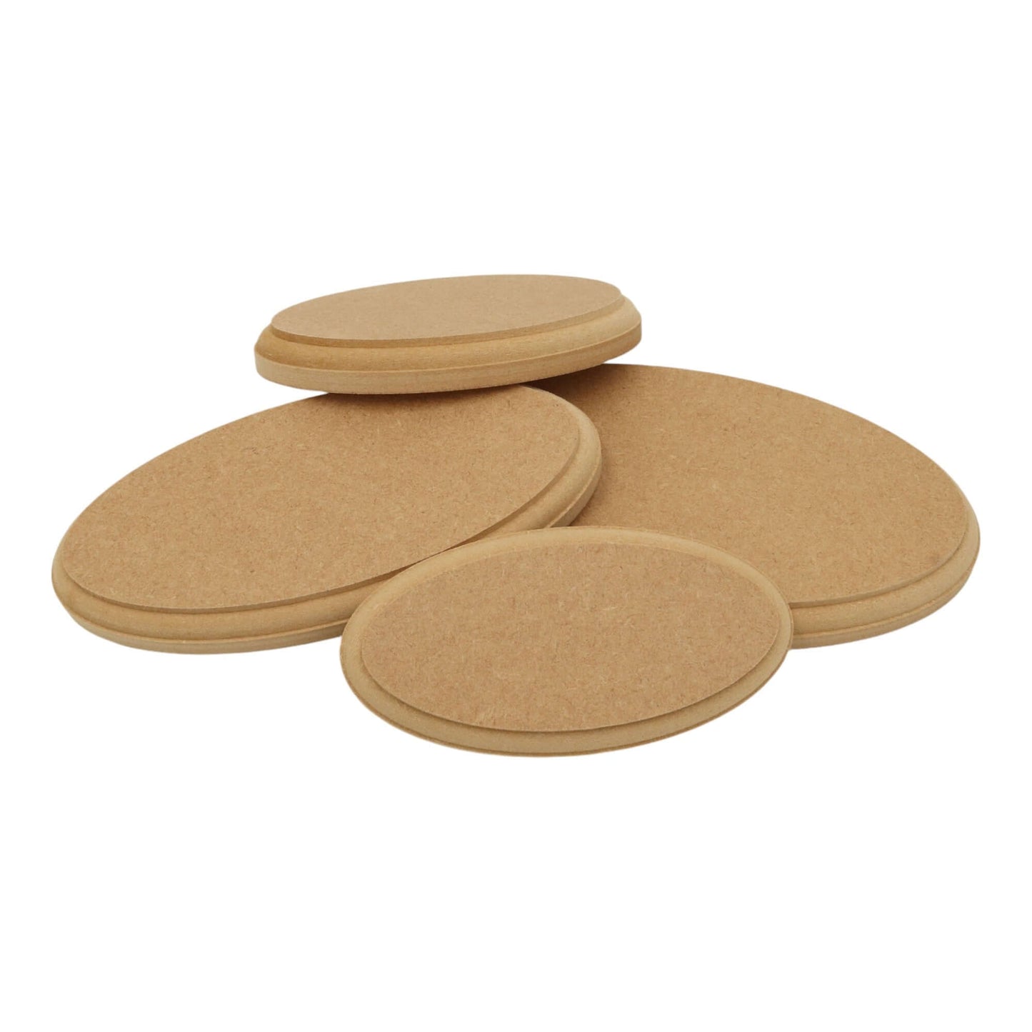 MDF Oval Plaque Shape - Ovolo Edge