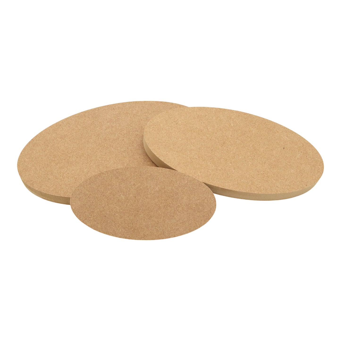 MDF Oval Plaque Shape - Square Edge
