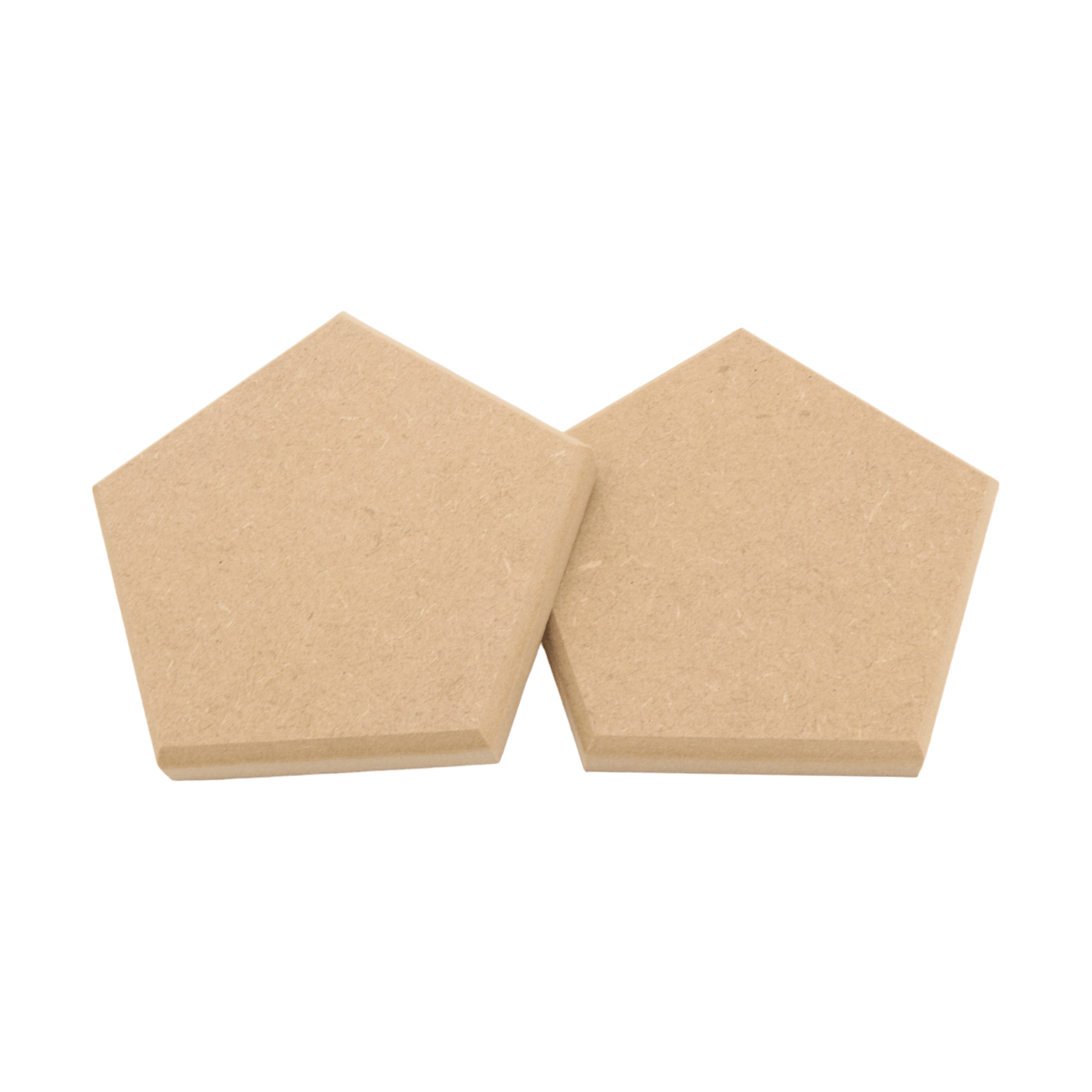 MDF Pentagon Shape Round Top Edge