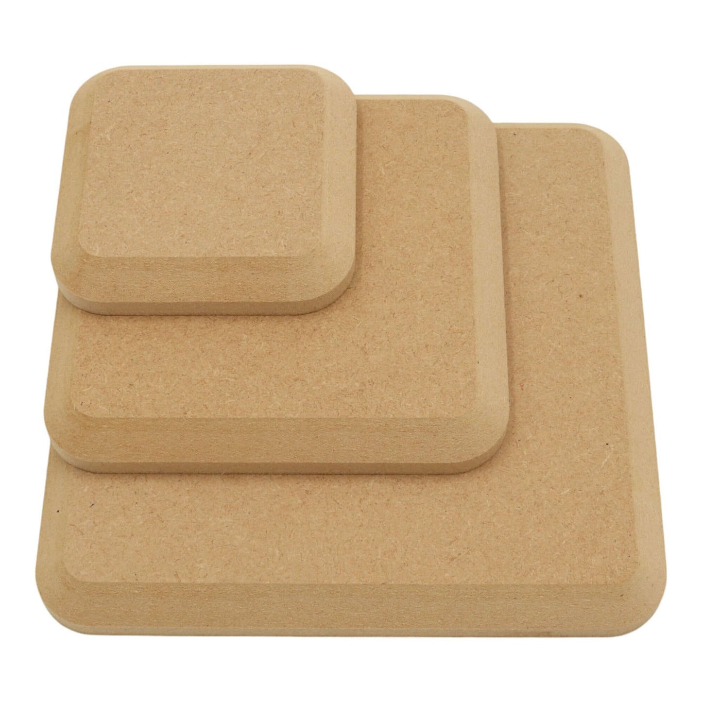 MDF Square Shape / Rounded Corners - Chamfer Edge