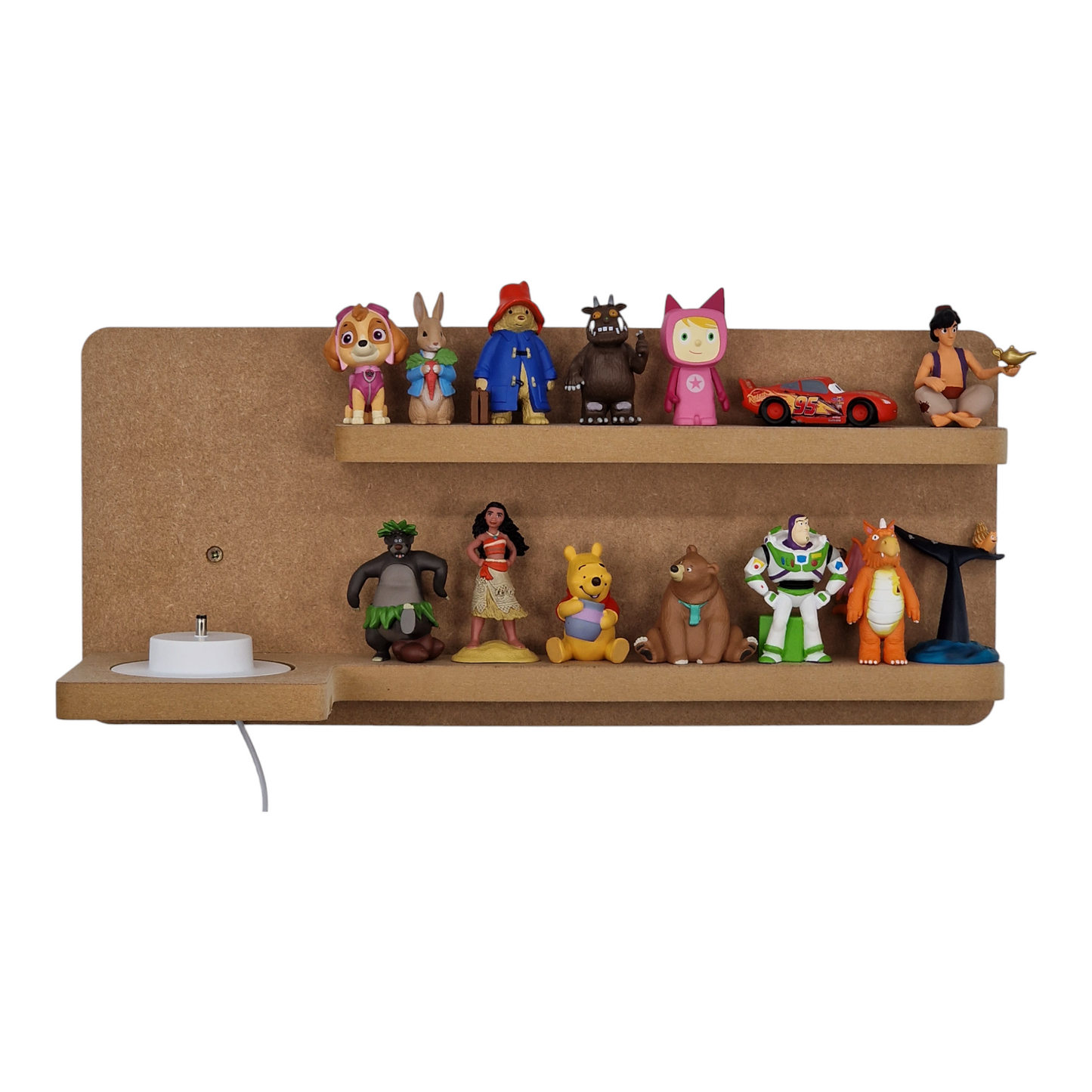 Small Rectangular Tonie Shelf, Suitable for Toniebox & Tonie Storage