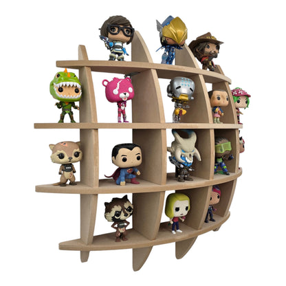 Funko Pop 600mm Spherical Wall Display Shelf