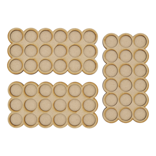 6x3 - 25mm Round Edged Movement Tray