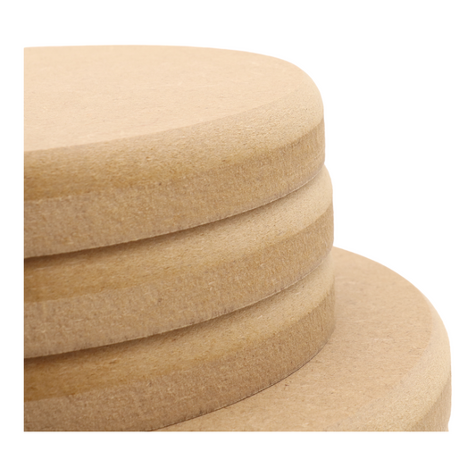 MDF Circle Shape - Round Edge