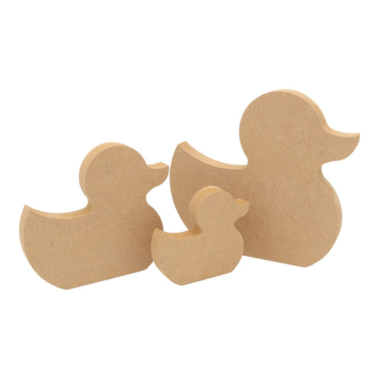 MDF Freestanding Duck Shape