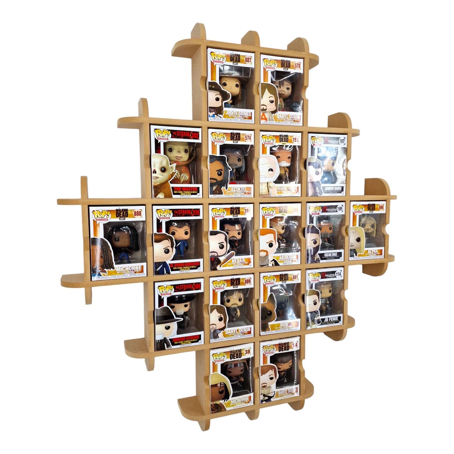 Diamond Shaped Funko Pop Display Shelf For Boxed 4 Inch Pops