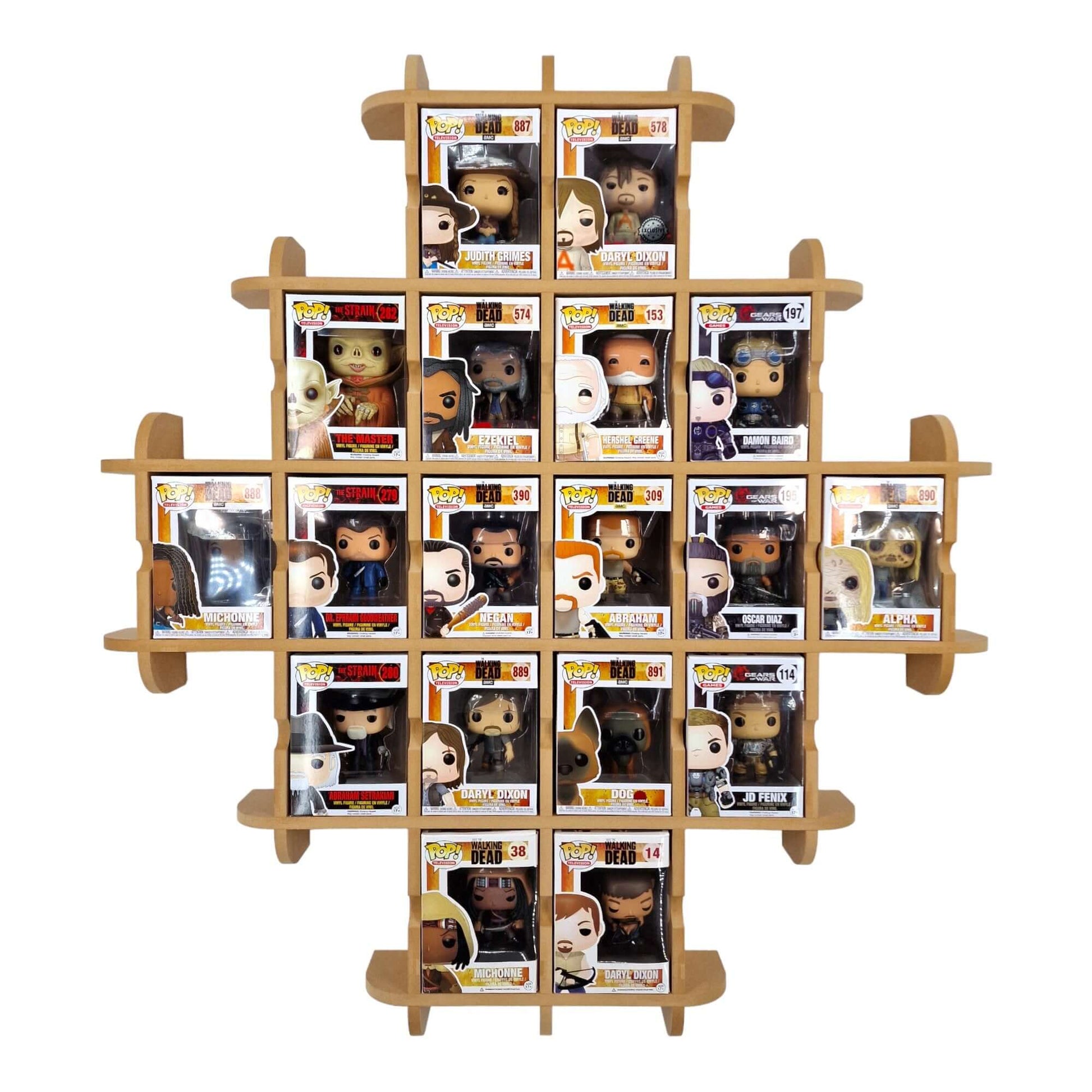 Diamond Shaped Funko Pop Display Shelf For Boxed 4 Inch Pops