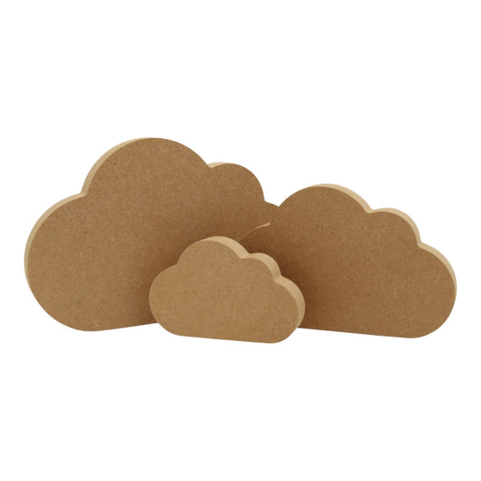 MDF Cloud Shape (Style 2)