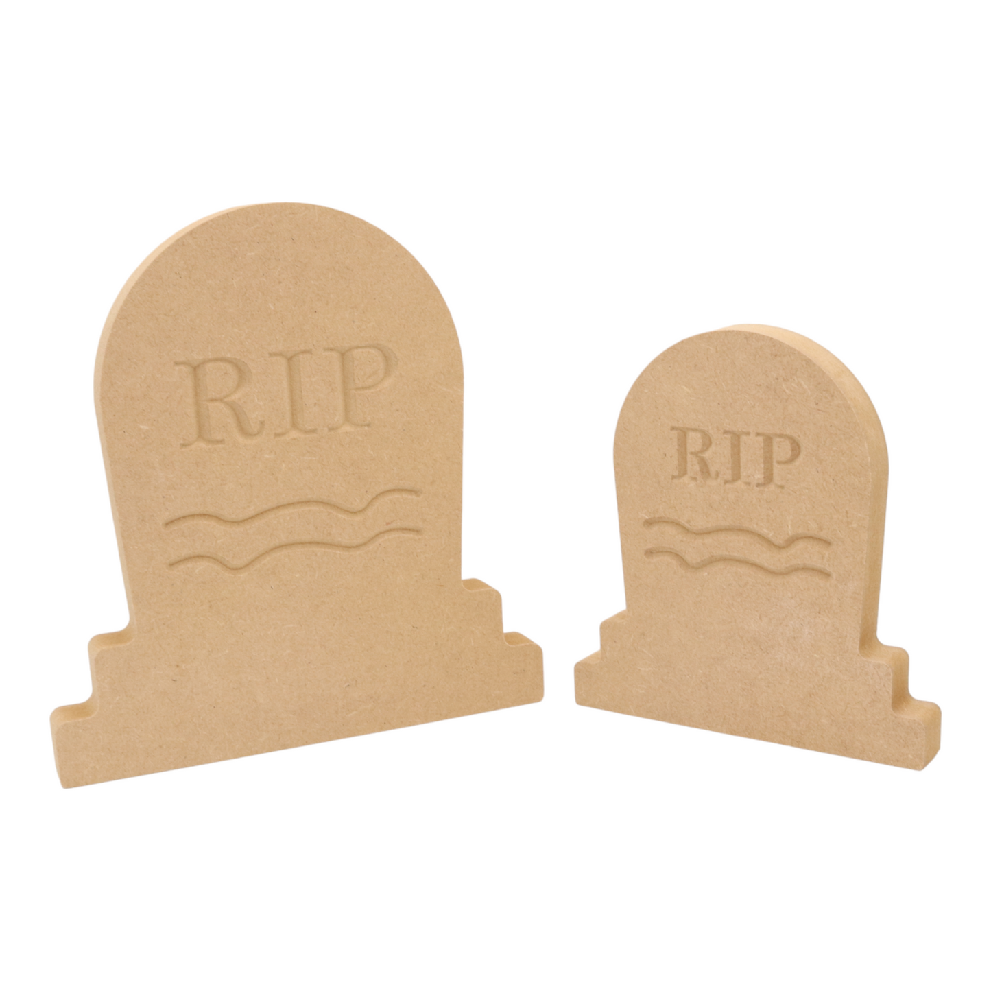 MDF Freestanding Gravestone Detailed Shape