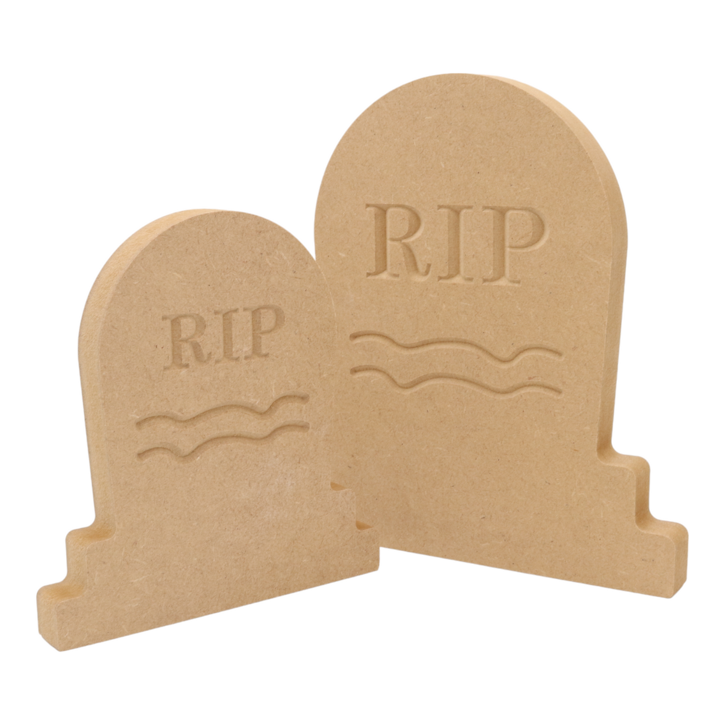 MDF Freestanding Gravestone Detailed Shape