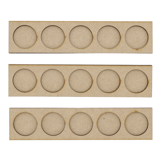 5x1 - 25mm Round Movement Tray