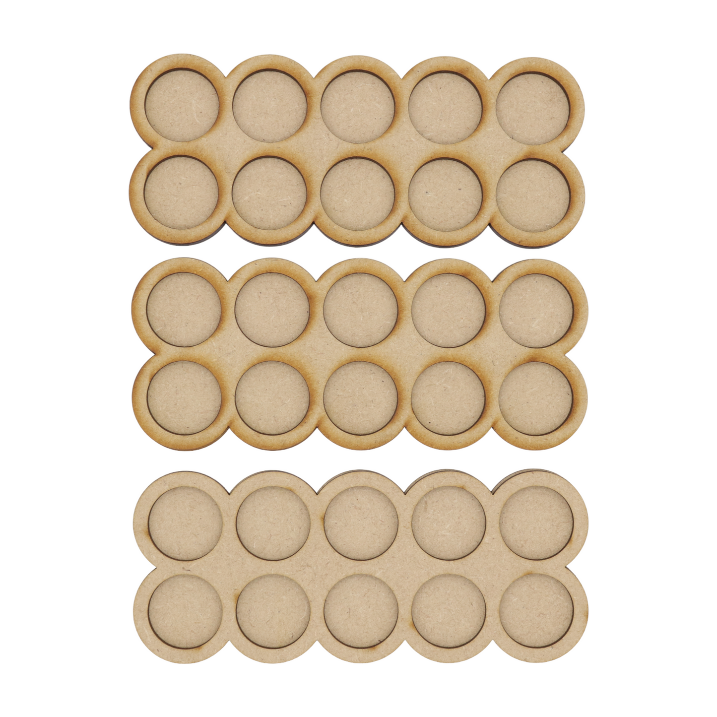 5x2 - 25mm Round Edged Movement Tray