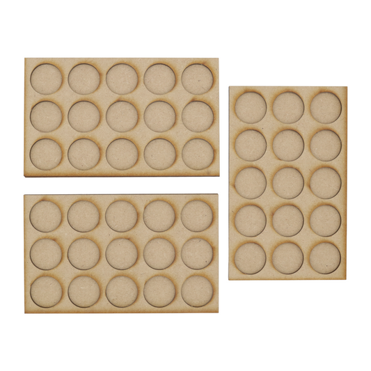 5x3 - 25mm Round Movement Tray