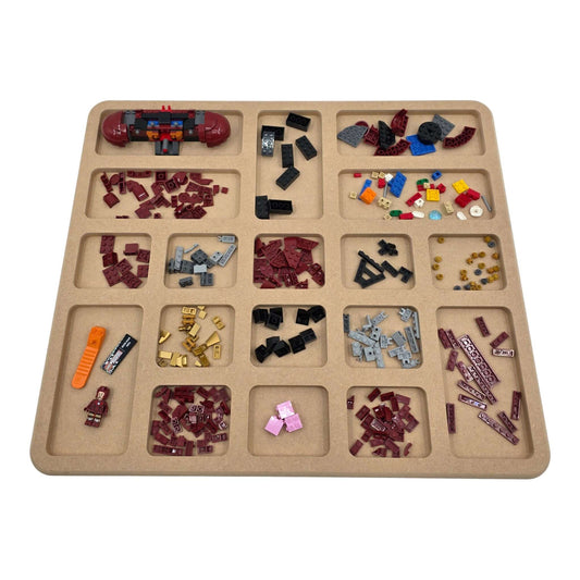 Pro-Series Large | LEGO® Compatible Sorting & Building Tray | LS1