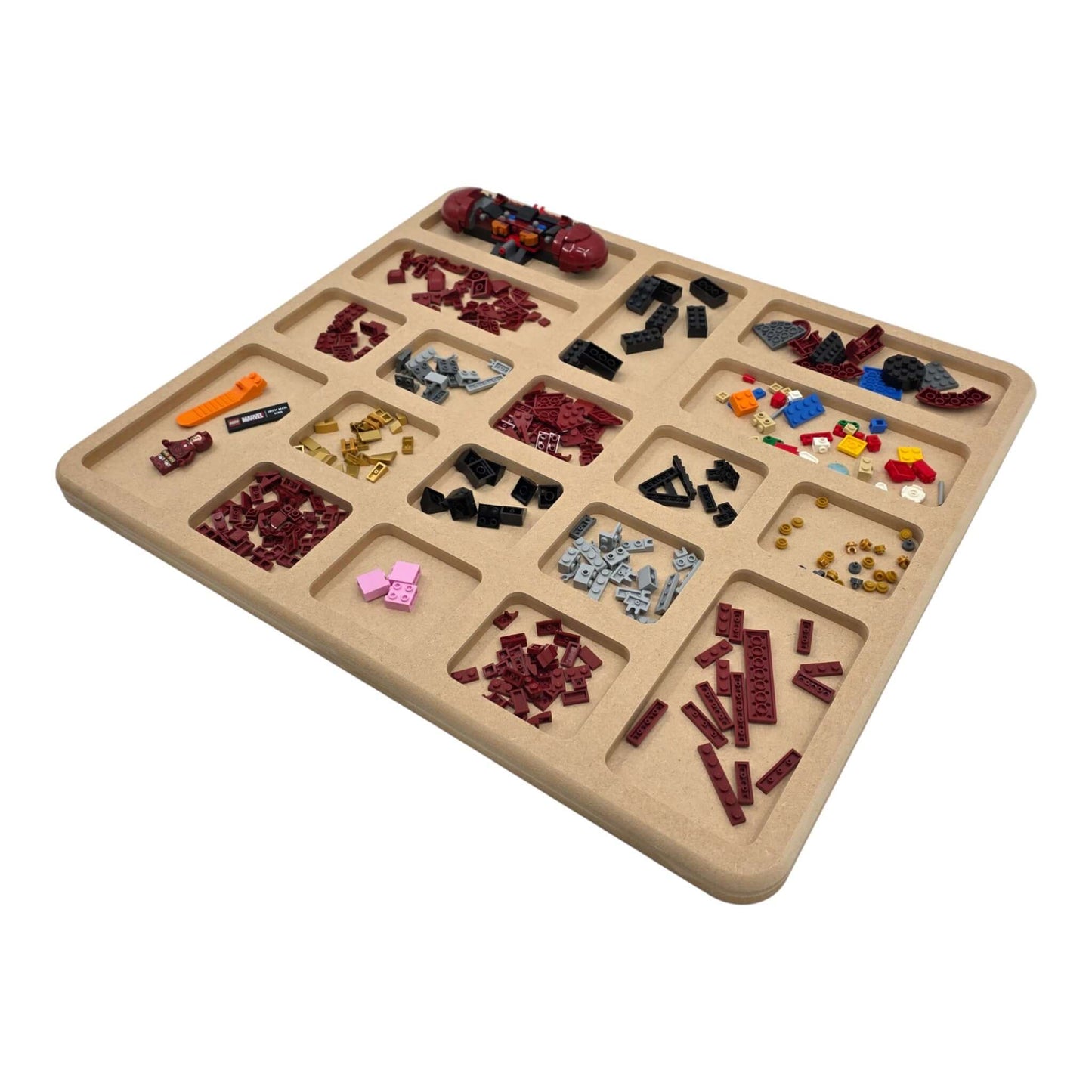 Pro-Series Large | LEGO® Compatible Sorting & Building Tray | LS1