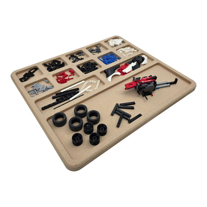 Pro-Series Large | LEGO® Compatible Sorting & Building Tray | LS3