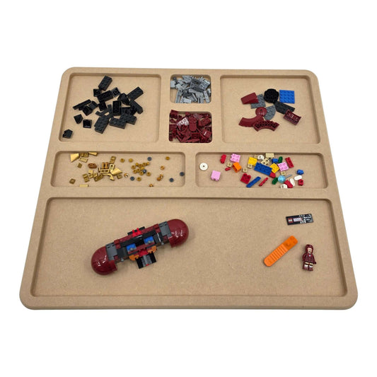 Pro-Series Large | LEGO® Compatible Sorting & Building Tray | LS4