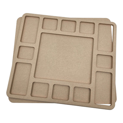 Empty LEGO Compatible Sorting & Building Tray for easy organization. Unassembled. LS7