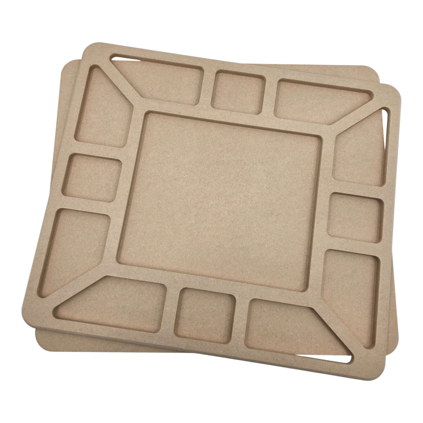Empty LEGO Compatible Sorting & Building Tray for easy organization.
