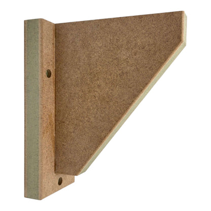 Shaker Gallows Bracket showing a sturdy design, perfect for modern farmhouse styling and classic panelling projects.