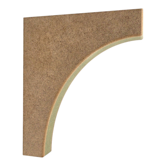 Traditional Shaker Shelf Bracket featuring a distinct traditional cut, perfect for country cottage styling.