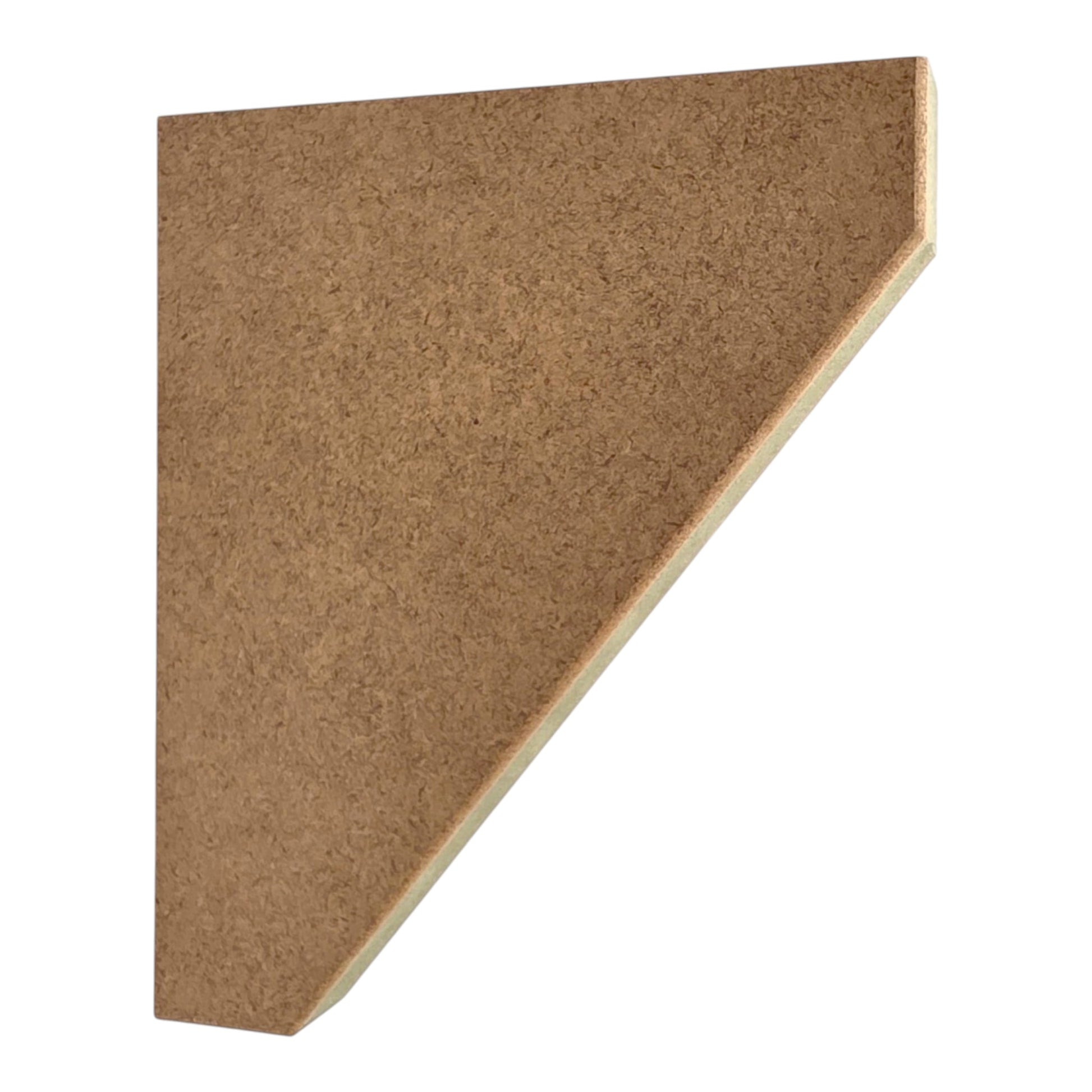 Traditional Shaker Shelf Bracket - Style 5 showcasing a premium moisture-resistant MDF construction.