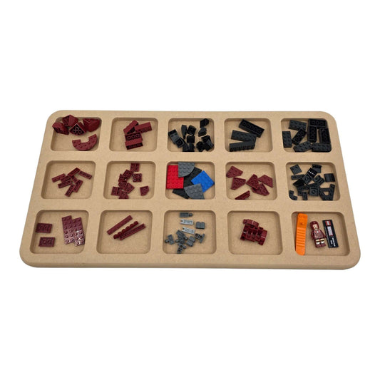 Pro-Series Medium | LEGO® Compatible Sorting & Building Tray | MS1