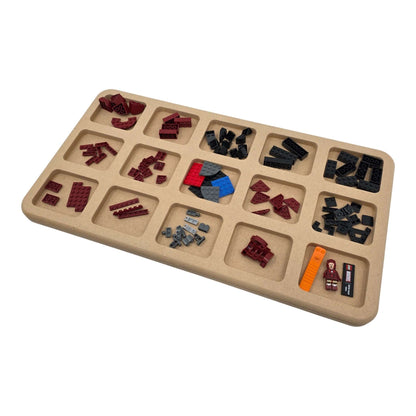 Pro-Series Medium | LEGO® Compatible Sorting & Building Tray | MS1