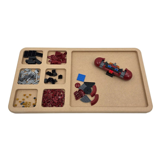 Pro-Series Medium | LEGO® Compatible Sorting & Building Tray | MS4