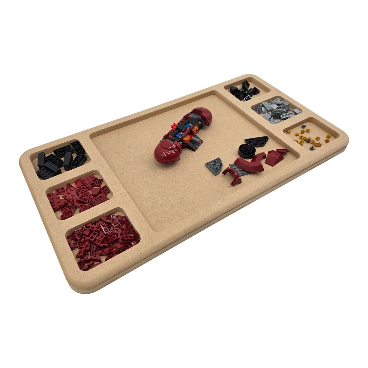 Pro-Series Medium | LEGO® Compatible Sorting & Building Tray | MS6