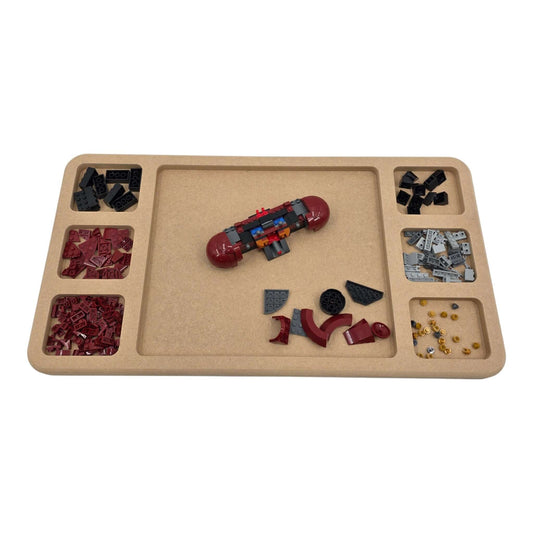 Pro-Series Medium | LEGO® Compatible Sorting & Building Tray | MS6
